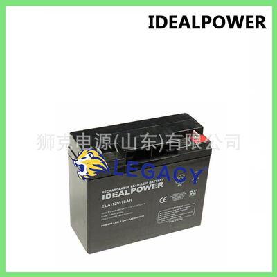 加拿大IDEALPOWER蓄电池EVL-12V-8.5AH、EVL-6V-1.3AH免维护电瓶