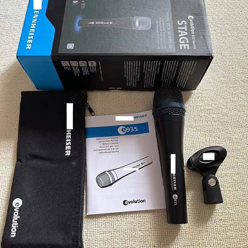 外贸e935有线动圈麦克风舞台演出卡拉OK主持直播专业话筒