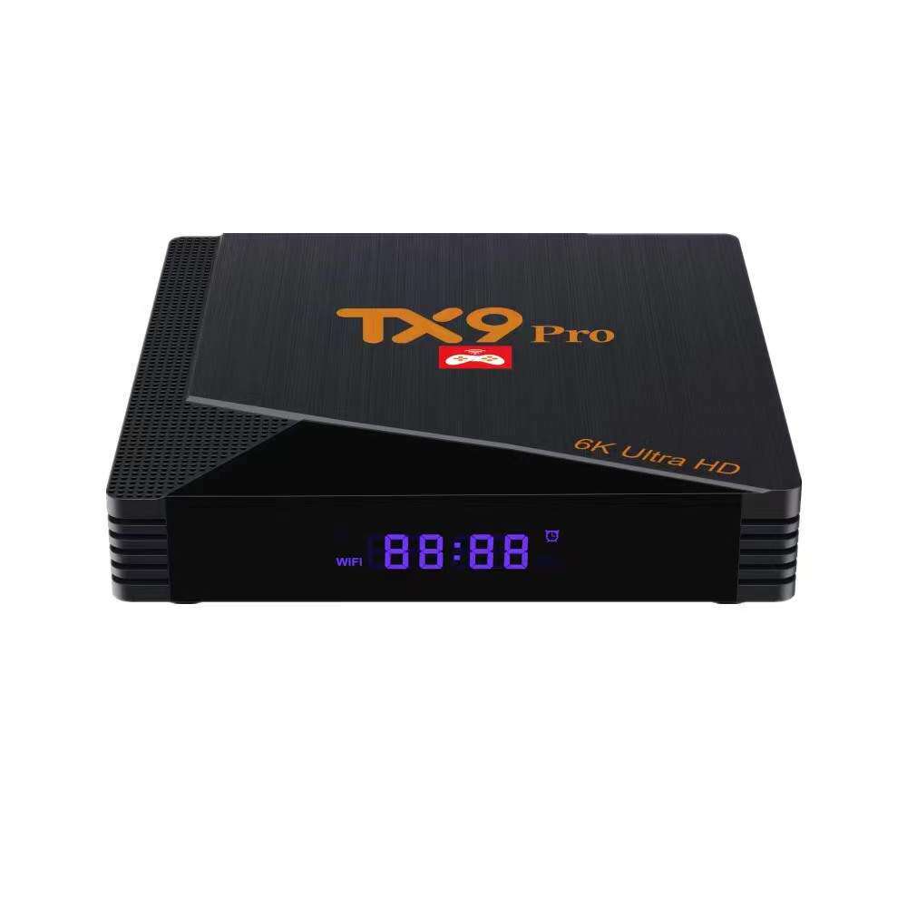 复古街机双打 TX9PRO电视盒双系统4K外贸爆款2.4G 高清家用游戏机