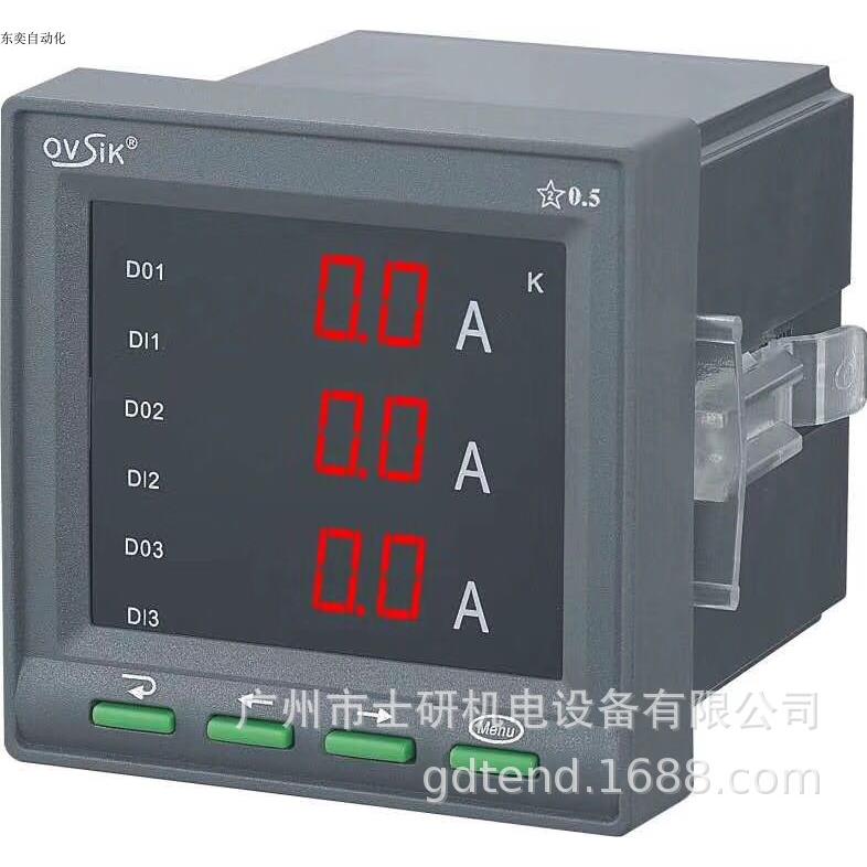 智能三相数显数码管电流表/电压表OSK304E-9K4南京欧斯卡