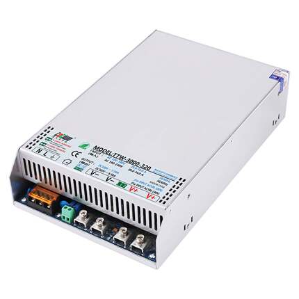 100-240VAC功率因数校正PFC功能DC310V315V320V2500W3000W电源