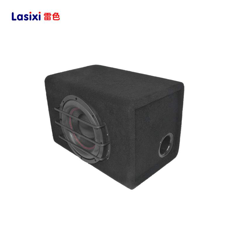 雷色汽车低音炮10寸12V有源带功放超大功率木箱重低音炮LP100