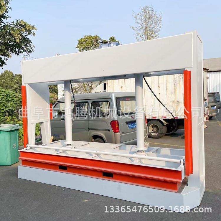 带托盘方便进出板液压冷压机瓷砖石材冷压机加宽加长液压冷压机