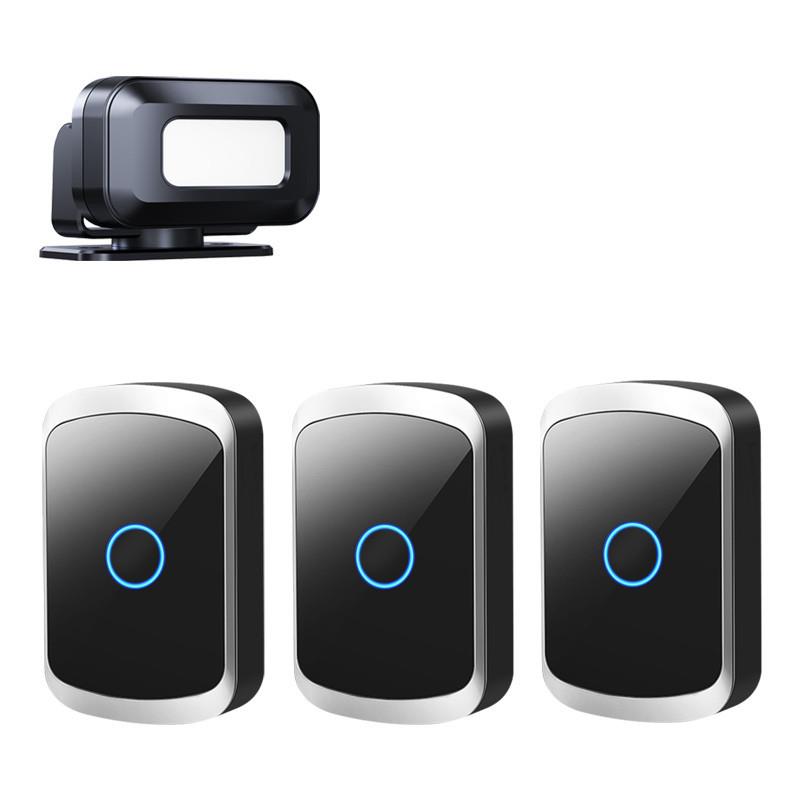 智选门口欢迎光临感应器进门提醒店铺超市分体迎宾门铃进店语双用