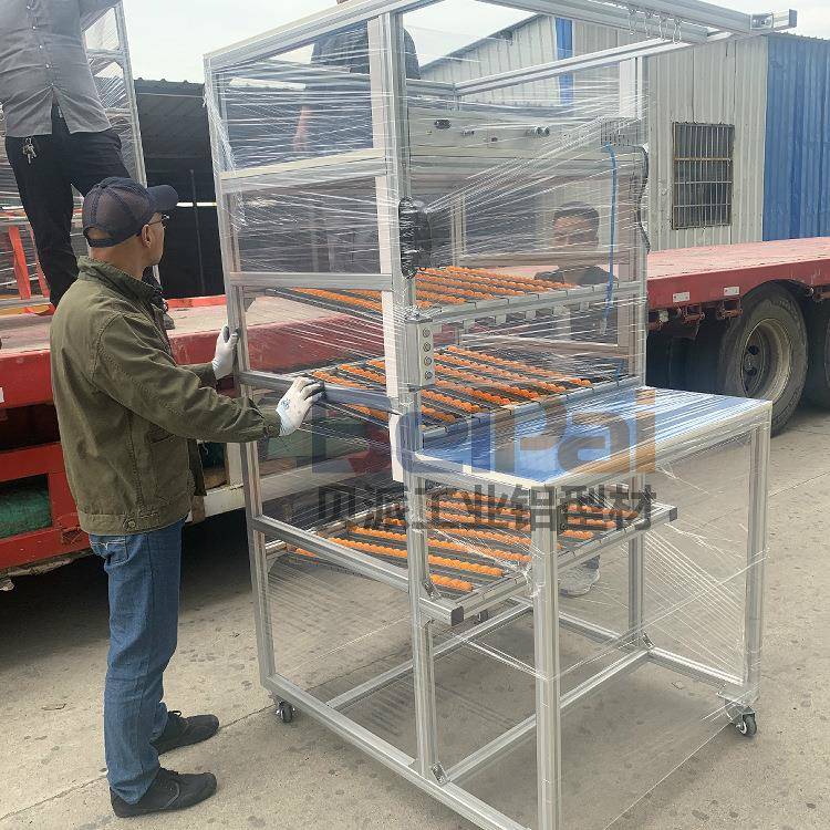 防静电台面板电器生产线工作台流利条物料滑动组装操作物料配送