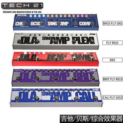 吉迷TECH21BASSFlyRig5RK5单块音箱模拟电吉他贝司综合效果器