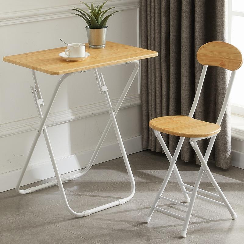 简易折叠桌子宿舍写字桌学习桌椅单人餐桌吃饭小桌子电脑桌长方桌