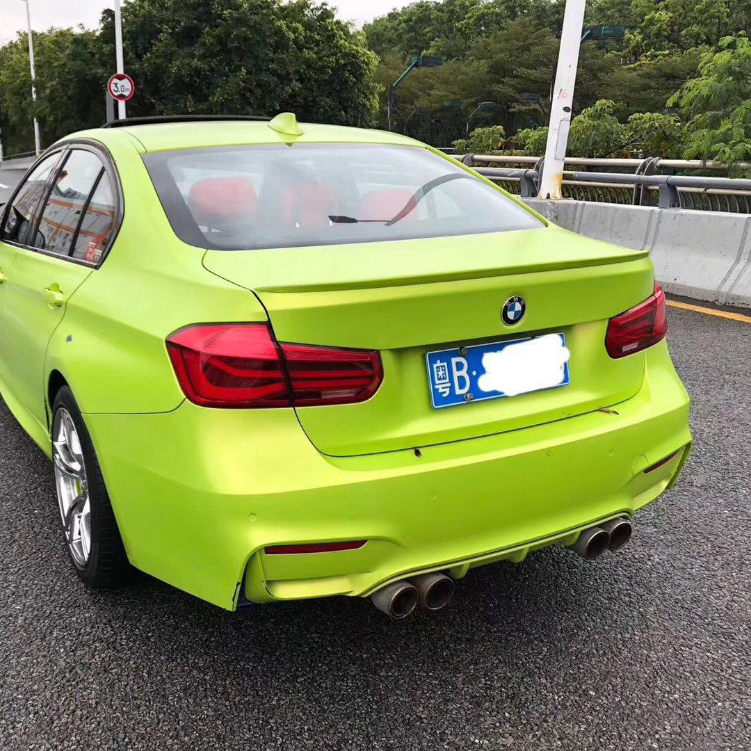 适用宝马3系改装m3大包围m套件mt前杠后杠F30f35中网机盖碳纤尾翼