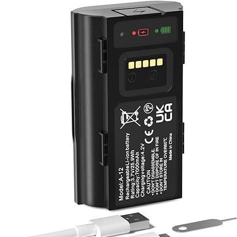 爱洛Arlo无线门铃电池A-12USB充电大容量7000mAhmicro带通信