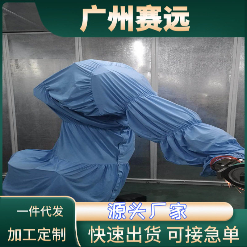 节卡喷砂机器人防护服重复性工作腐蚀性物质腐蚀性广州赛远图片