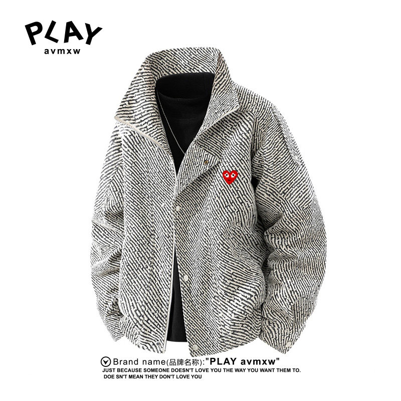 PLAYAVMXW复古毛呢大衣加厚外套