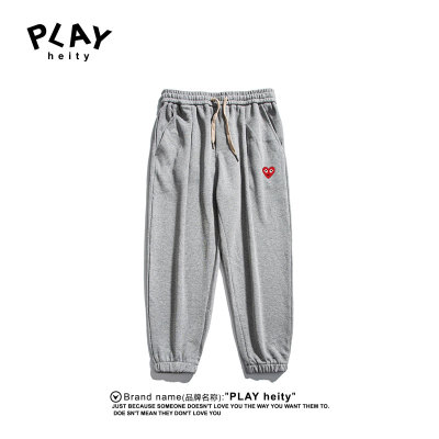 PLAYHEITY春秋季男女百搭休闲裤