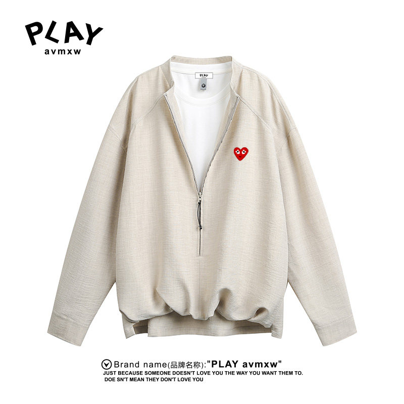 PLAYAVMXW春秋假两件长袖衬衫