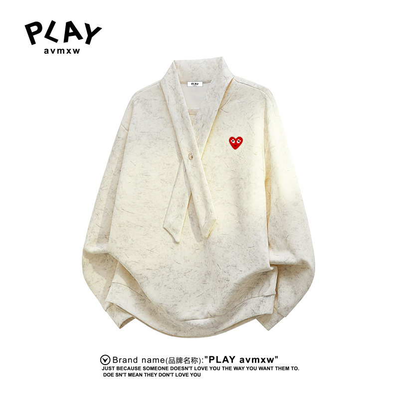 PLAYAVMXW男女韩系学院风卫衣