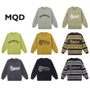 男童简约儿童圆领针织衫 断码 在选款 先选码 保暖毛衣 MQD童装