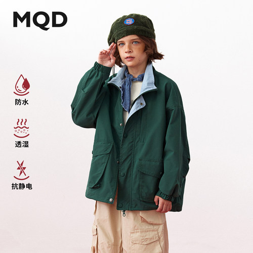 MQD大口袋美式工装夹克衫
