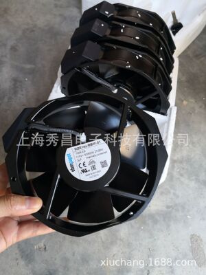 现货原装德国EBM 风机W2E142-BB05-01 115V 27W 全金属散热风扇