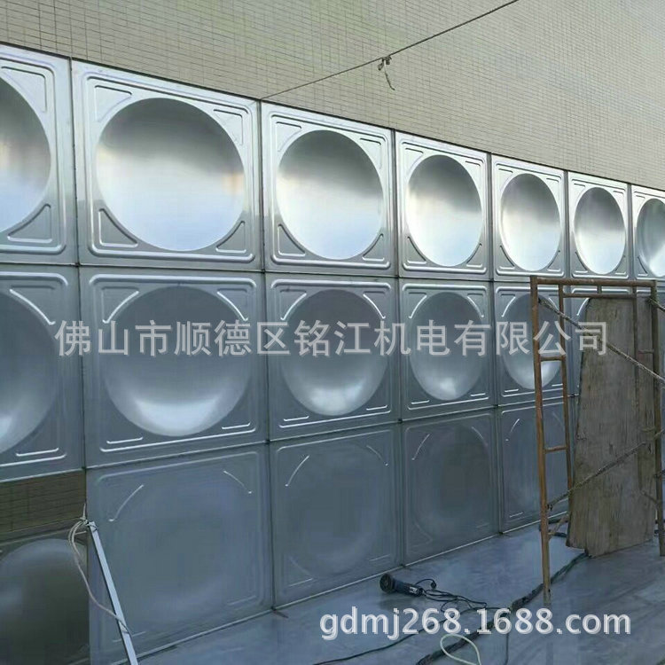 厂家供应不锈钢组合水箱 不锈钢矩形水箱 热水保温水箱