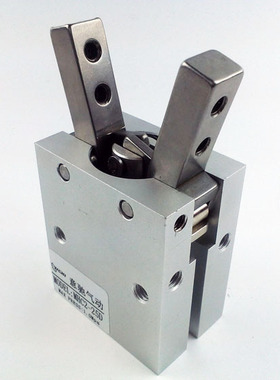 手指气缸MHC2-10D  16D 20D 25D夹具气爪气缸MHC2-20D口罩机气缸