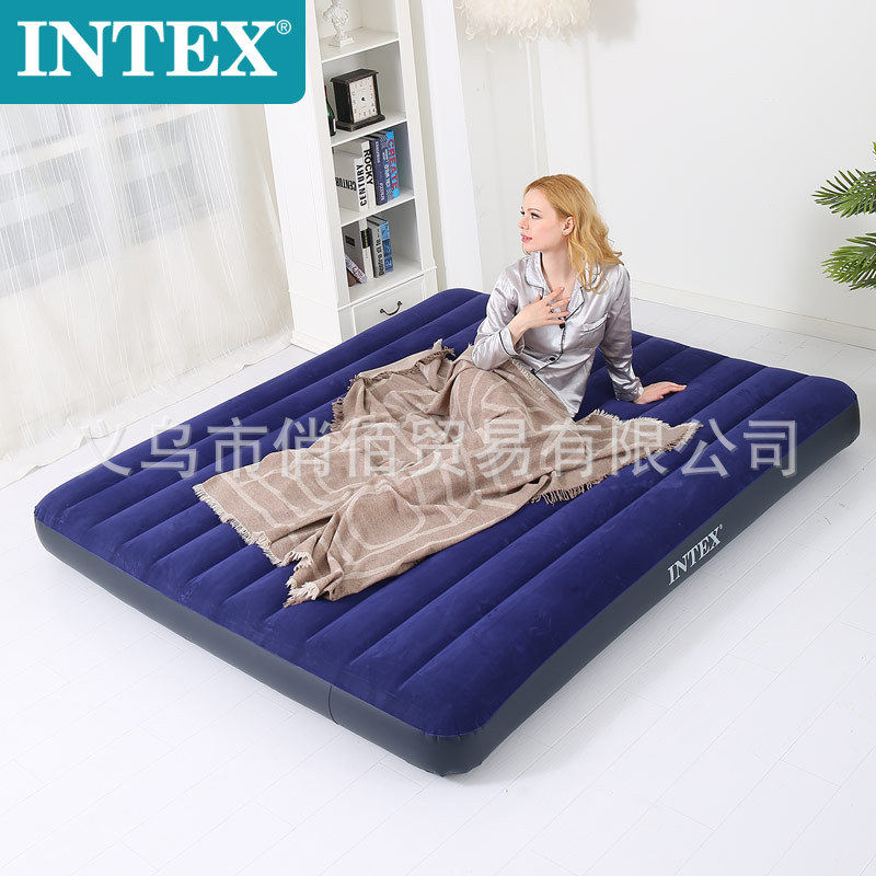 INTEX64755 双人大充气床垫 1.8米1米8宽 203*183*25CM