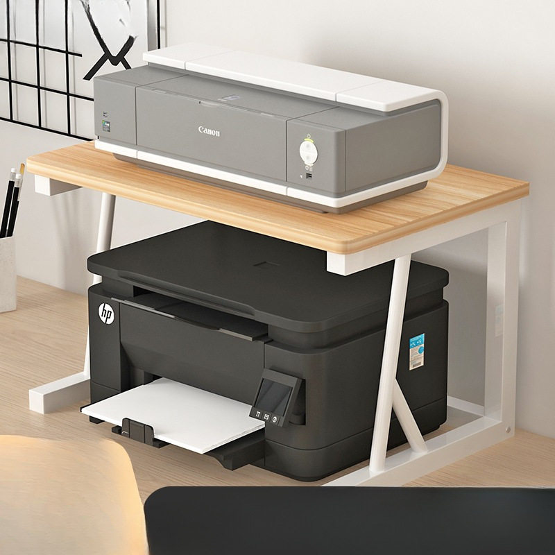 2026打印机架子桌面小型双层复印机置物架多功能办公室桌上主机收