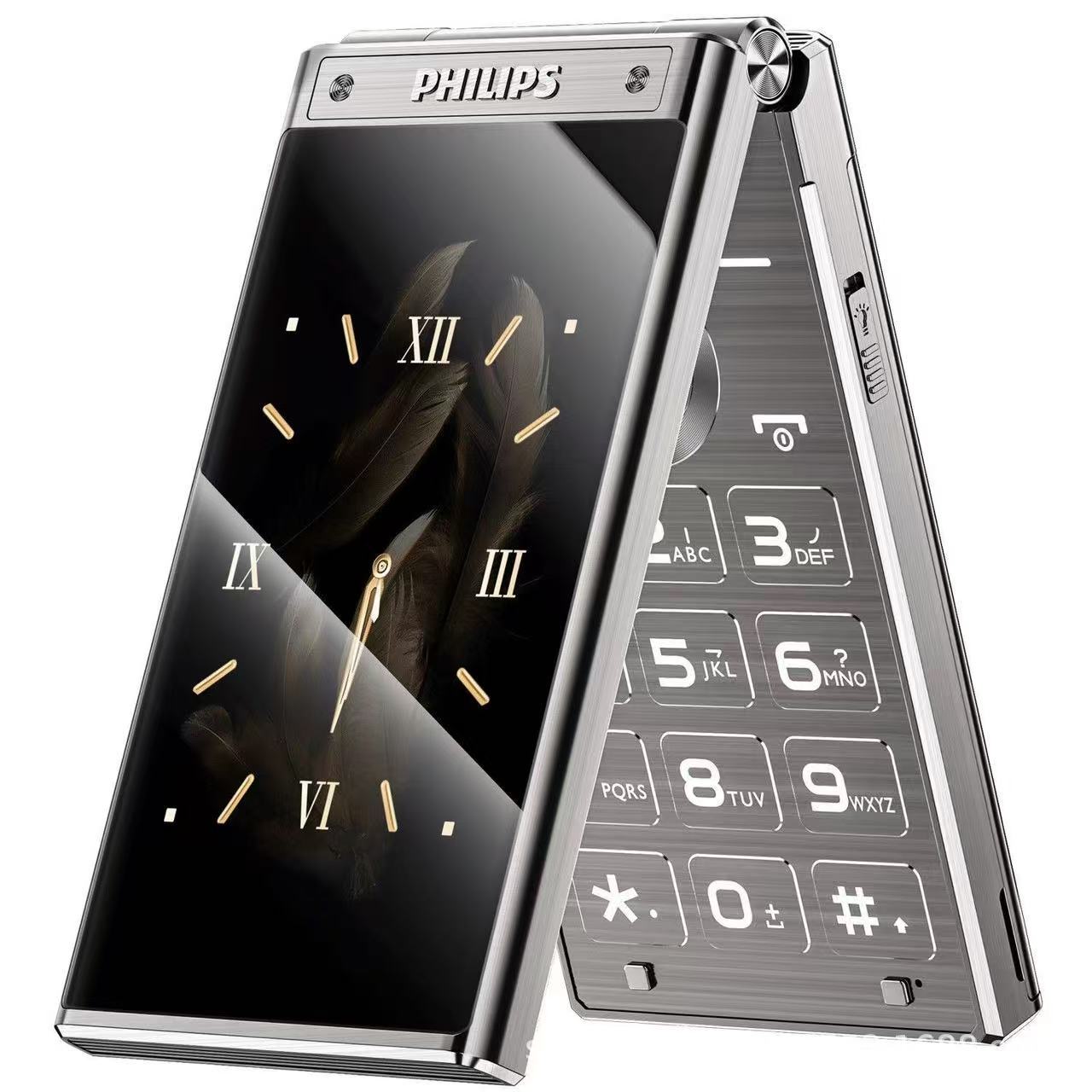 Philips/飞利浦 E6618双屏翻盖4G全网通大电池大声音老人手机