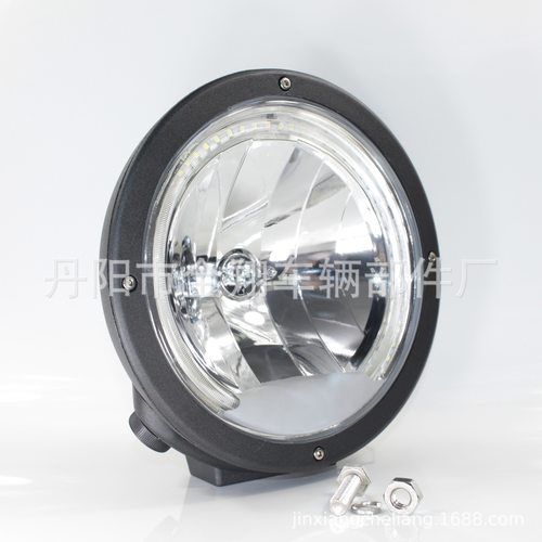 厂家直销 直径222mm金属铝圆形轮船探照灯 H1 LED