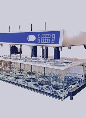 ZRS-12S溶出度测试仪(双排十二杯十二杆智能升降)