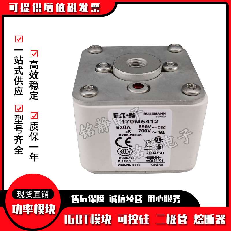 170M5460 170M5461 170M5462 170M5463巴斯曼熔断器现货170M5464