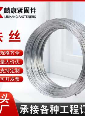 退火丝8号10121416镀锌铁丝建筑工地绑丝铁丝线粗铁