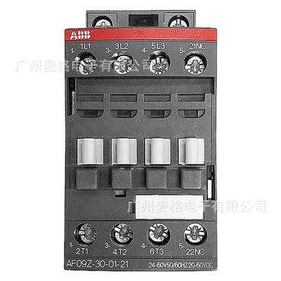 ABB圈接触器AF09Z-30-01-21*24-60V AC/20-60V DC 货号10239791