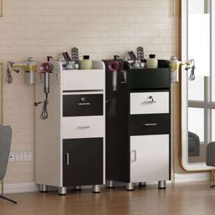 理发店工具柜发廊工具车美发店置物架抽屉式镜台柜小剪发新品