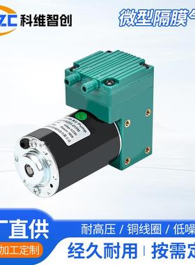 51-01PM微型隔膜直流隔膜气泵12V电动吸气真空负压气泵