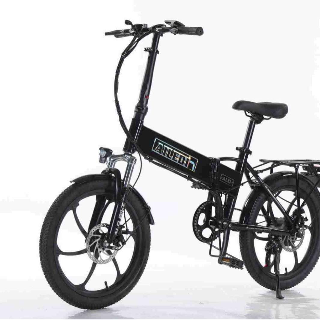 E  bike 20寸折叠电动自行车内置电池出勤助力折叠车轻便代步车