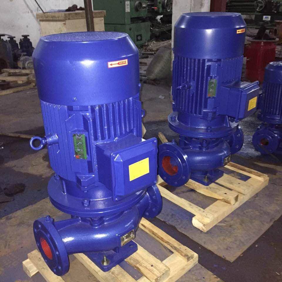 IRG立式管道离心泵IRG150-160清水热水循环泵22KW管路增压泵