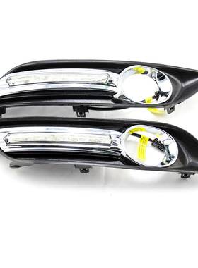 适用于12-15年NS轩逸或Sentra或Pulsar带黄光日间行车灯