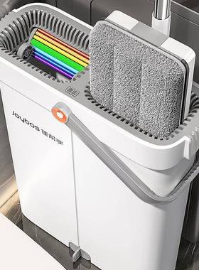 拖地手洗新款免平板拖布墩布地拖把家用一拖净懒人支持包邮