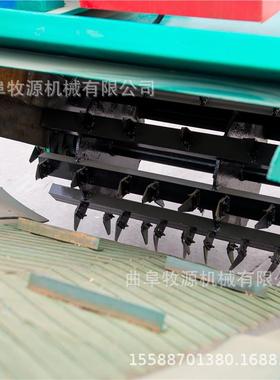 家用小型青贮取草机养殖场草料挖取机自动升降高空取草机