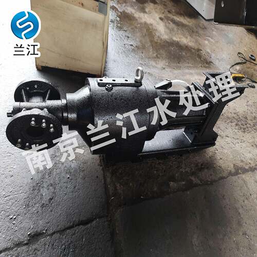 旧潜水推流器支架改造换新潜水推流器主机推流潜水搅拌器换新