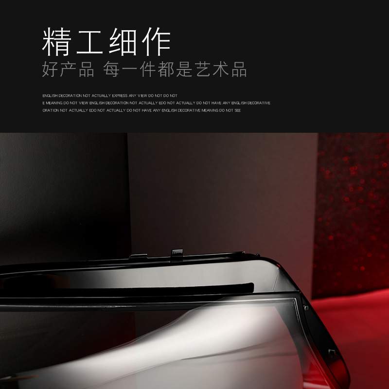 适用于17-19款奔驰CLA大灯灯罩 W117前大灯罩 灯面 灯壳 大灯后壳