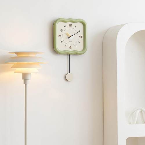 wozoom屋准现代简约挂钟客厅家用装饰钟表摆钟高级感创意时钟