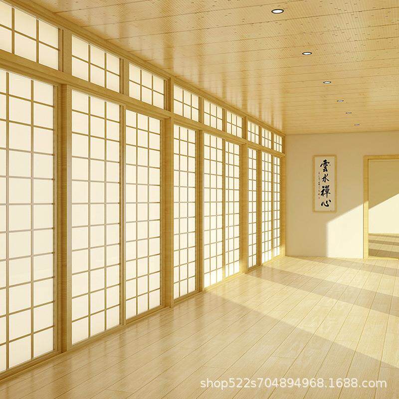日式推拉门格子门实木隔断门和室门折叠门障子门窗榻榻米移门