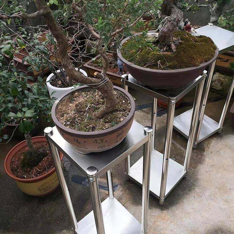 带轮子不锈钢花架阳台室外多层铁艺花盆架客厅盆景户外庭院可移w&,电子/电工,接线端子,淘宝优惠券,粉丝福利购,淘宝优惠卷