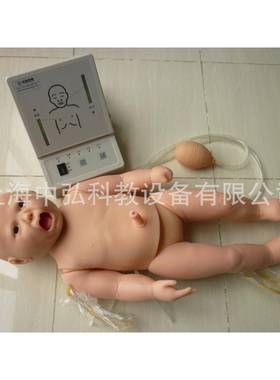 高级全功能新生儿模拟人全功能新生儿护理及CPR训练模拟人