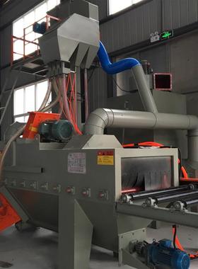 供应带钢抛丸机ST500带钢钢纤表面清理超薄钢板抛丸机