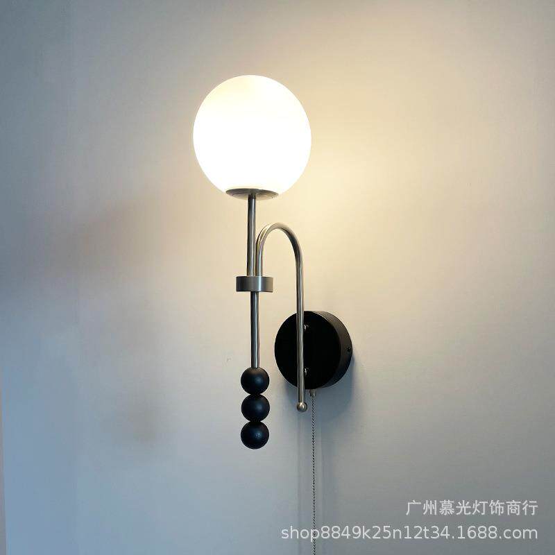 过道壁灯led背景墙壁灯酒店书房走廊小壁灯北欧极简卧室床头灯具