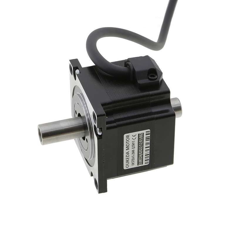 Nema 23 Hollow Shaft Stepper Motor Dual Shaft Bipolar 0.78