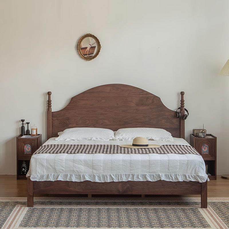 北美法式黑胡桃全实木双人床现代简约樱桃木原木复古卧室小户型床,农机/农具/农膜,其它农用工具,淘宝优惠券,粉丝福利购,淘宝优惠卷