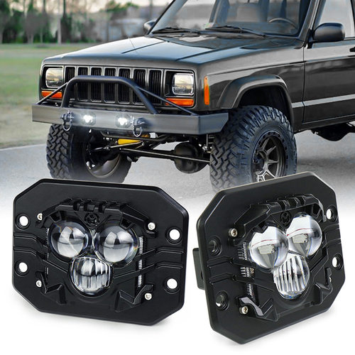 越野车 卡车 商务车车辆改装LED 4X4护杠灯
