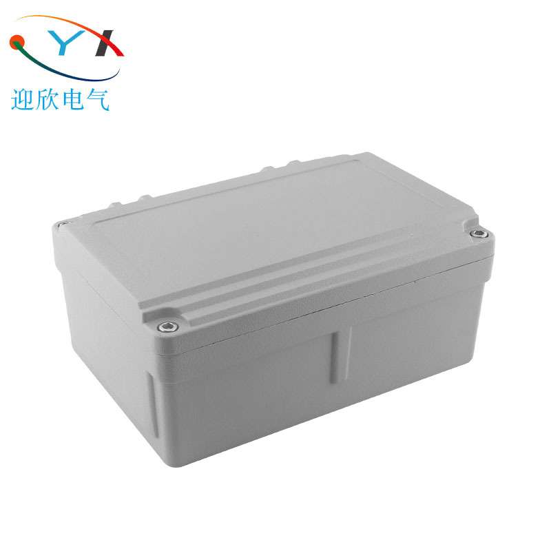 铸铝防水盒IP66室外防水铝接线盒铸铝盒金属盒户外端子盒按钮盒箱